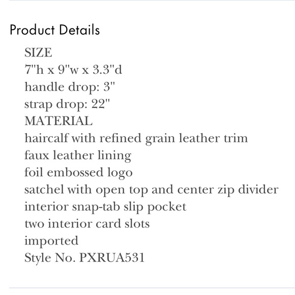 KATE SPADE Pink & Burgundy Leopard Calf Hair Leather Mini Satchel Crossbody Bag - Picture 17 of 17